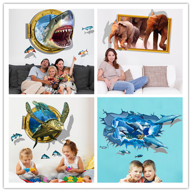 Animal Mural Wall Decoration